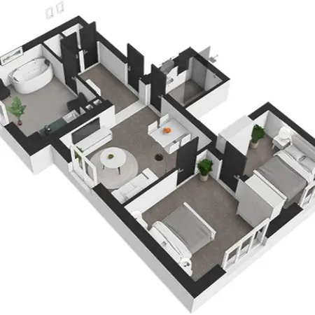 Praha-modřany Apartamento *
